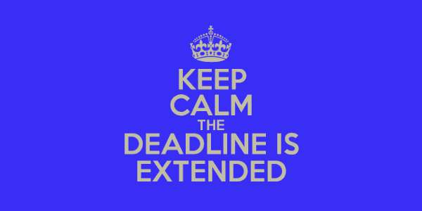 Submission Deadlines