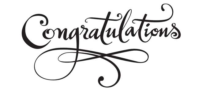 Congratulations!