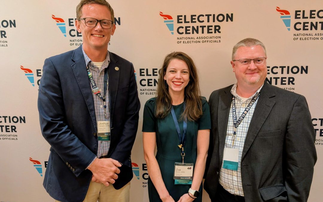 SCARE Celebrates Members Achieving the Highest Level of Certification for Election Officials